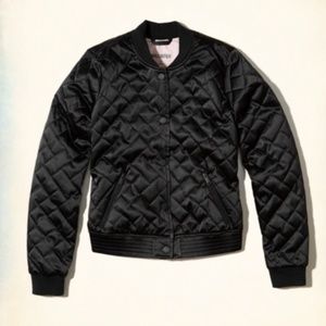 Hollister Quilted Bomber Jacket